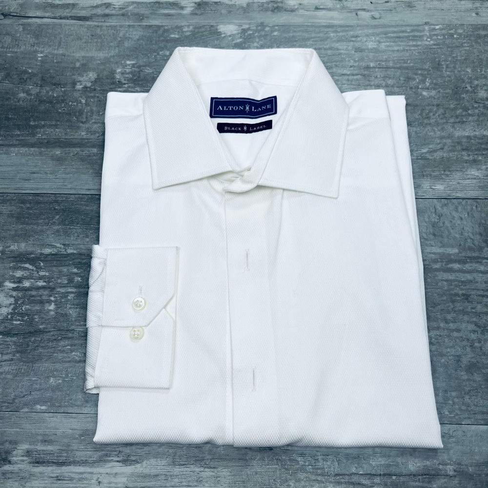 Alton Lane White Formal Tuxedo Shirt 16-34